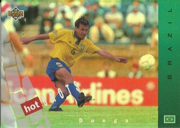 1994 Upper Deck World Cup Contenders English/Spanish - Hot Shots #HS4 Dunga Front