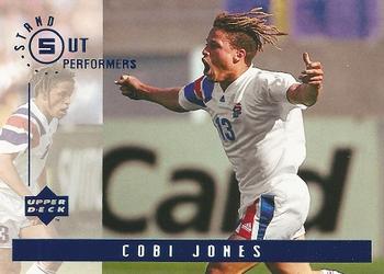 1994 Upper Deck World Cup Contenders English/Spanish - Stand Out Performers #S3 Cobi Jones Front