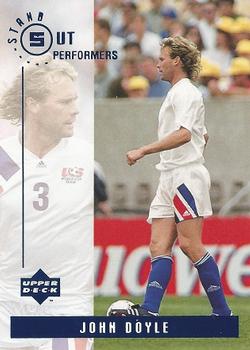 1994 Upper Deck World Cup Contenders English/Spanish - Stand Out Performers #S10 John Doyle Front