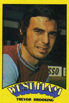 1974-75 A&BC Chewing Gum #61 Trevor Brooking Front