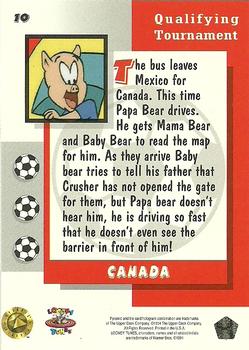1994 Upper Deck World Cup Toons #10 Canada - Papa Bear, Mama, Baby Back
