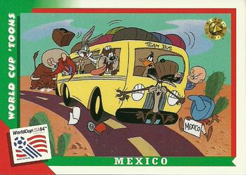 1994 Upper Deck World Cup Toons #7 Mexico - Wile E. Coyote, Road Runner, Elmer Fudd Front
