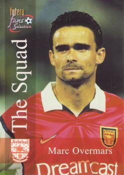 2000 Futera Fans Selection Arsenal #115 Marc Overmars Front