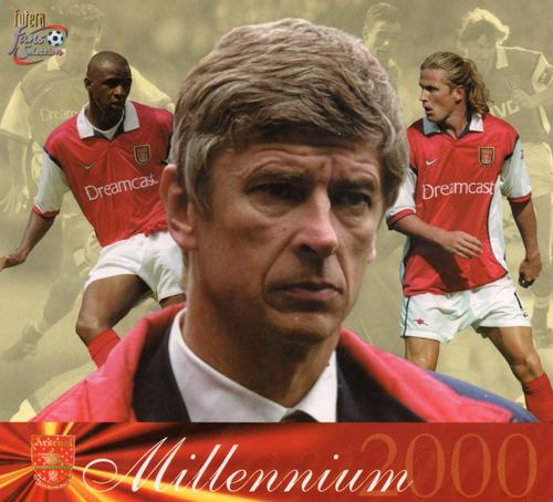 2000 Futera Fans Selection Arsenal #NNO Millennium 2000 Front