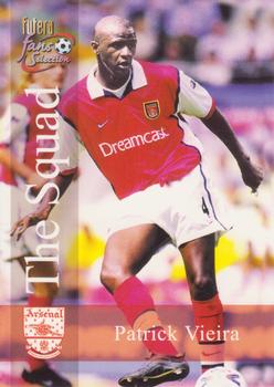 2000 Futera Fans Selection Arsenal #113 Patrick Vieira Front
