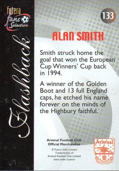 2000 Futera Fans Selection Arsenal #133 Alan Smith Back