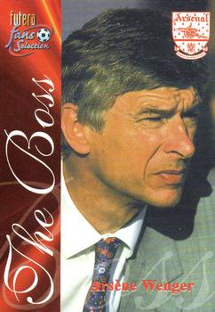 2000 Futera Fans Selection Arsenal #147 Arsene Wenger Front