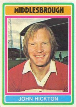 1976-77 Topps Footballer #47 John Hickton Front