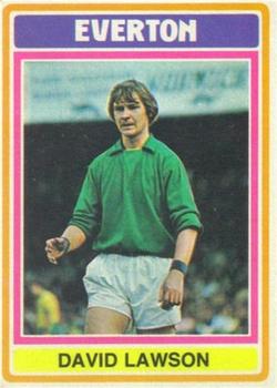 1976-77 Topps Footballer #77 David Lawson Front