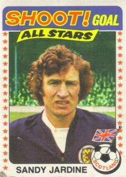 1976-77 Topps Footballer #125 Sandy Jardine Front
