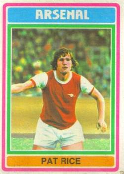 1976-77 Topps Footballer #212 Pat Rice Front