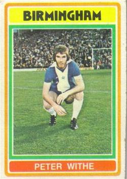 1976-77 Topps Footballer #284 Peter Withe Front