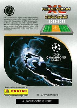 2012-13 Panini Adrenalyn XL UEFA Champions League #NNO Arturo Vidal Back