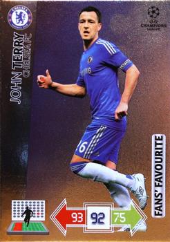2012-13 Panini Adrenalyn XL UEFA Champions League - Fans' Favourites #NNO John Terry Front