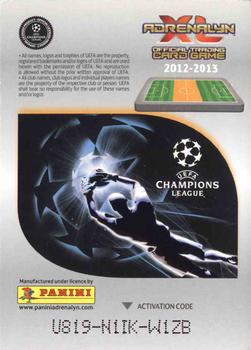 2012-13 Panini Adrenalyn XL UEFA Champions League - Dansk Mesters #NNO Kasper Lorentzen Back