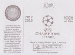2012-13 Panini UEFA Champions League Stickers #105 Kyriakos Papadopoulos Back