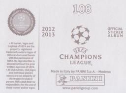 2012-13 Panini UEFA Champions League Stickers #108 Atsuto Uchida Back