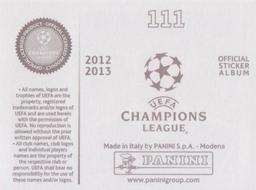 2012-13 Panini UEFA Champions League Stickers #111 Marco Hoger Back