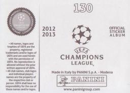 2012-13 Panini UEFA Champions League Stickers #130 Ariel Ibagaza Back