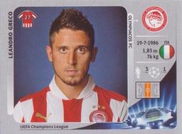 2012-13 Panini UEFA Champions League Stickers #131 Leandro Greco Front