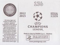 2012-13 Panini UEFA Champions League Stickers #136 Kostas Mitroglou Back