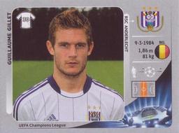 2012-13 Panini UEFA Champions League Stickers #201 Guillaume Gillet Front