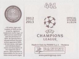 2012-13 Panini UEFA Champions League Stickers #441 Dmitri Mozolevski Back