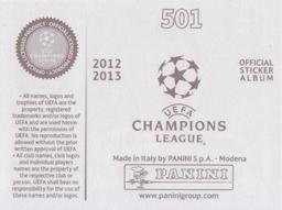 2012-13 Panini UEFA Champions League Stickers #501 Mikael Lustig Back