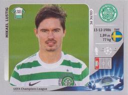 2012-13 Panini UEFA Champions League Stickers #501 Mikael Lustig Front