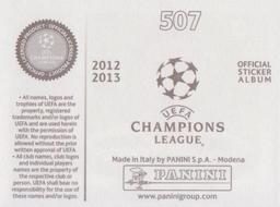 2012-13 Panini UEFA Champions League Stickers #507 Beram Kayal Back
