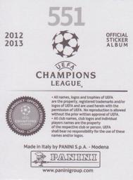 2012-13 Panini UEFA Champions League Stickers #551 Alan Back