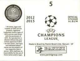 2012-13 Panini UEFA Champions League Stickers #5 UEFA Champions League 2011/12 Chelsea FC Back