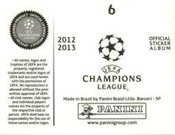 2012-13 Panini UEFA Champions League Stickers #6 UEFA Champions League 2011/12 Chelsea FC Back