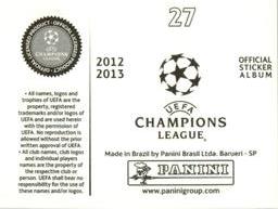 2012-13 Panini UEFA Champions League Stickers #27 Christian Atsu Back