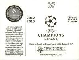2012-13 Panini UEFA Champions League Stickers #67 Ivan Kelava Back