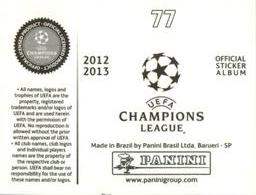 2012-13 Panini UEFA Champions League Stickers #77 Mateo Kovacic Back