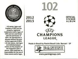 2012-13 Panini UEFA Champions League Stickers #102 FC Schalke 04 Badge Back