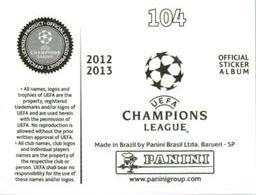 2012-13 Panini UEFA Champions League Stickers #104 Benedikt Howedes Back