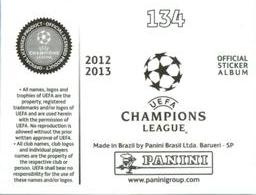 2012-13 Panini UEFA Champions League Stickers #134 Rafik Djebbour Back