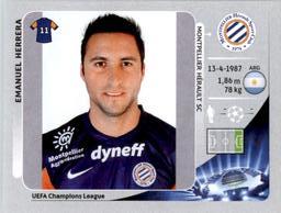 2012-13 Panini UEFA Champions League Stickers #153 Emanuel Herrera Front