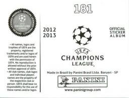 2012-13 Panini UEFA Champions League Stickers #181 Vladimir Bystrov Back