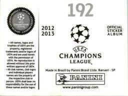 2012-13 Panini UEFA Champions League Stickers #192 RSC Anderlecht Badge Back