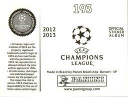 2012-13 Panini UEFA Champions League Stickers #193 Silvio Proto Back