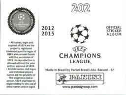2012-13 Panini UEFA Champions League Stickers #202 Dennis Praet Back