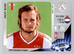 2012-13 Panini UEFA Champions League Stickers #268 Daley Blind Front