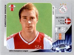 2012-13 Panini UEFA Champions League Stickers #274 Christian Eriksen Front