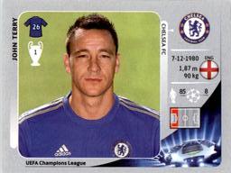 2012-13 Panini UEFA Champions League Stickers #302 John Terry Front