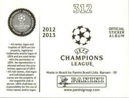 2012-13 Panini UEFA Champions League Stickers #312 Marko Marin Back