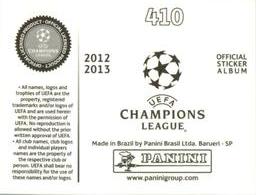 2012-13 Panini UEFA Champions League Stickers #410 David Rozehnal Back
