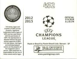 2012-13 Panini UEFA Champions League Stickers #432 Denis Polyakov Back